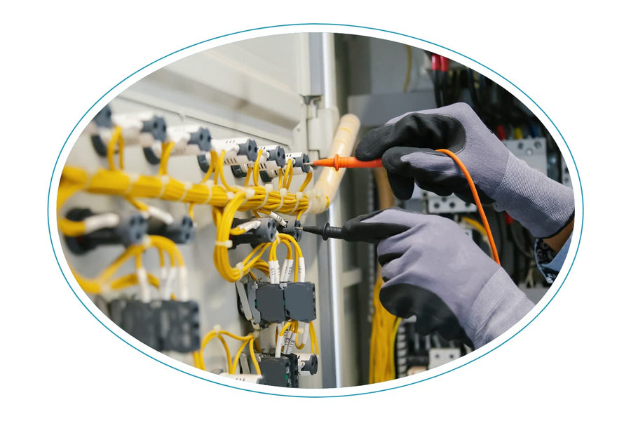 Prise de mesure electrique sur des cables