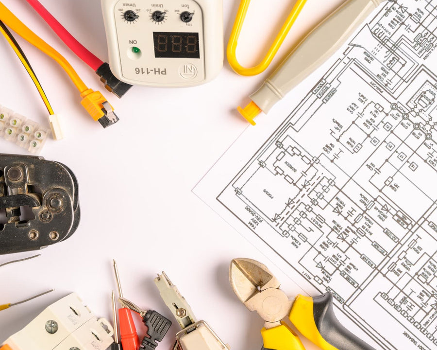des outils et plan électrique